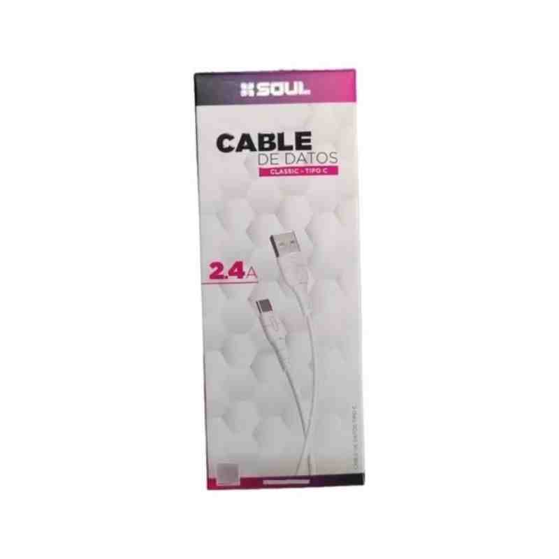 CABLE USB SOUL CLASSIC 2.4 TIPO C